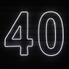 40 Neon Sign Hire