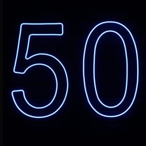 50 Neon Sign Hire