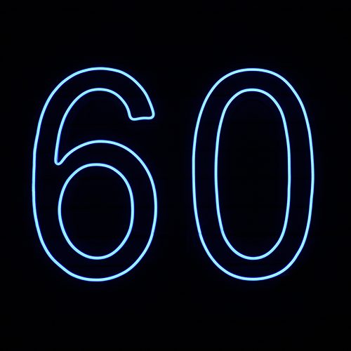 60 Neon Sign Hire