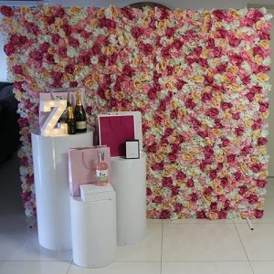 Flower wall hire Brisbane