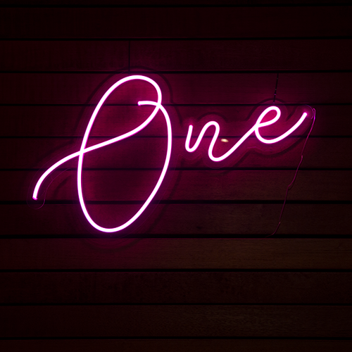 One Neon Sign Hire