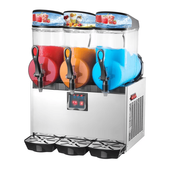 Triple cocktail machine