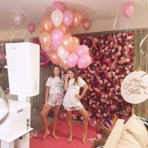 Open air photo booth