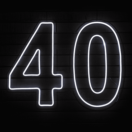 40 Neon Sign Hire