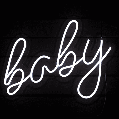 Baby Neon Sign Hire