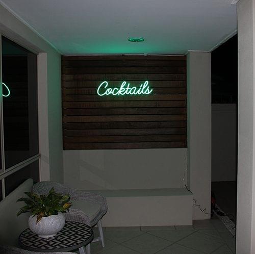 Cocktails Neon Sign Hire - Image 2