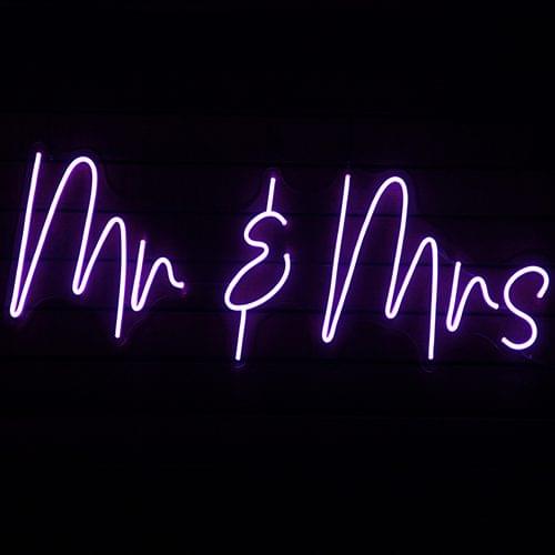 Mr & Mrs Neon Sign Hire - Image 4