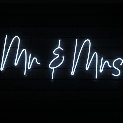 Mr & Mrs Neon Sign Hire