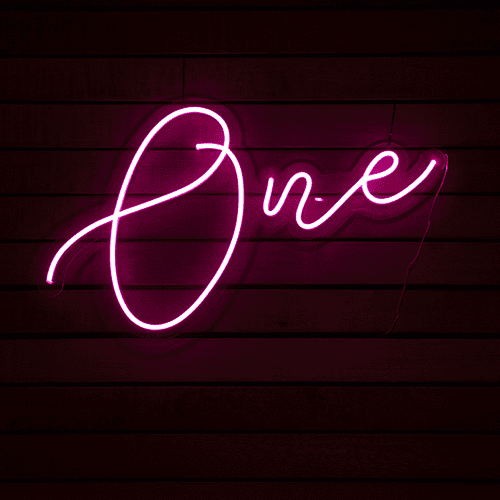 One Neon Sign Hire